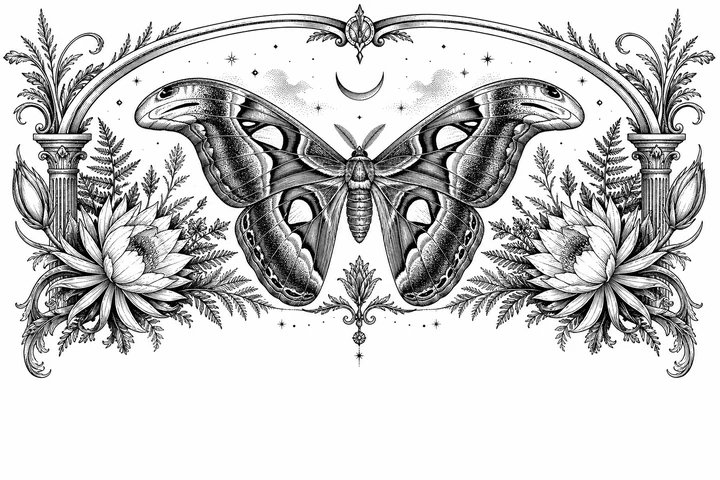Atelier engraving style